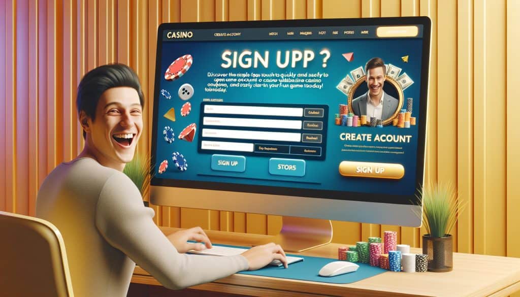 Kako se registrirati na casino stranicu Kako se registrirati na casino stranicu